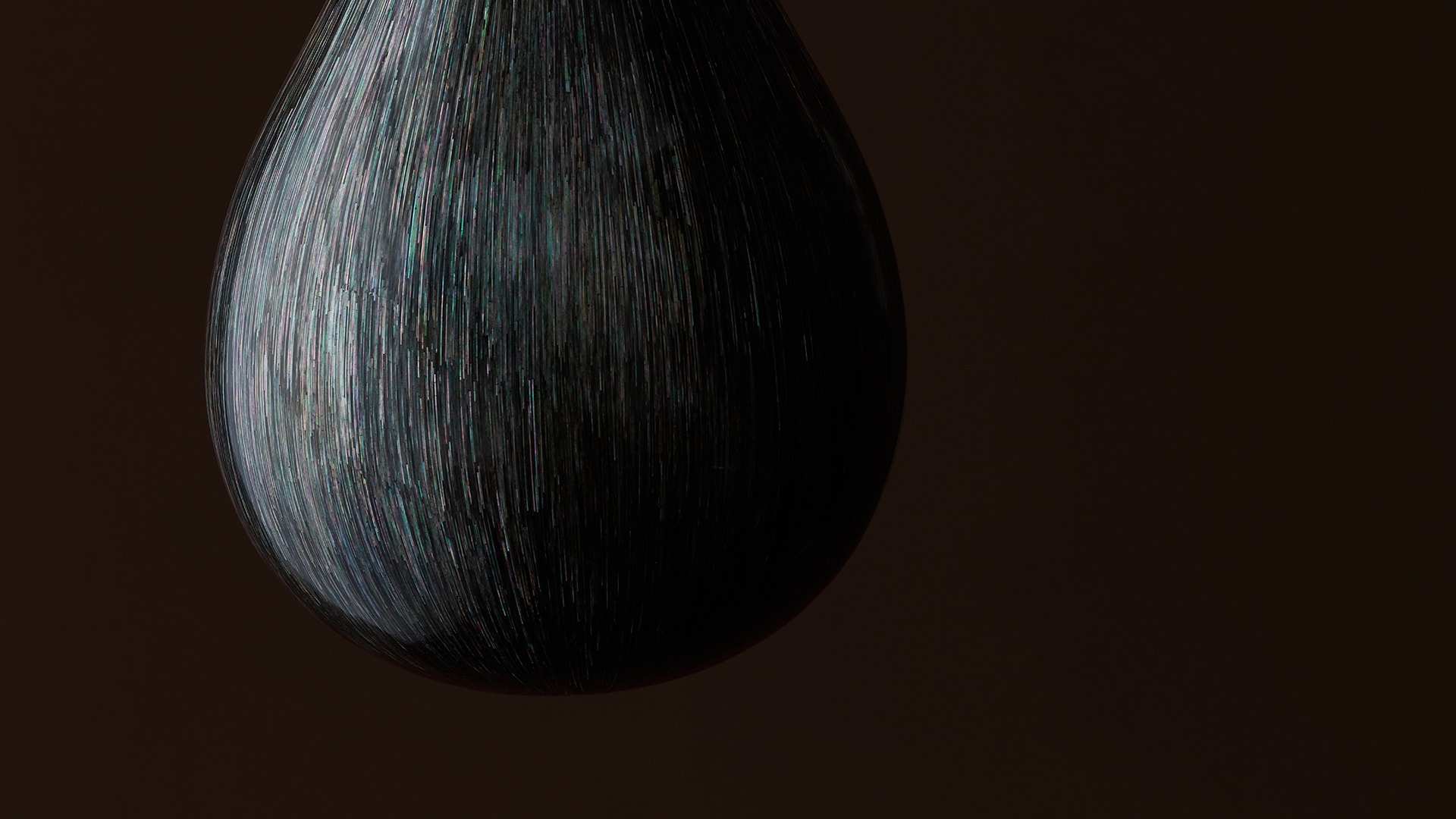 A mother-of-pearl art piece