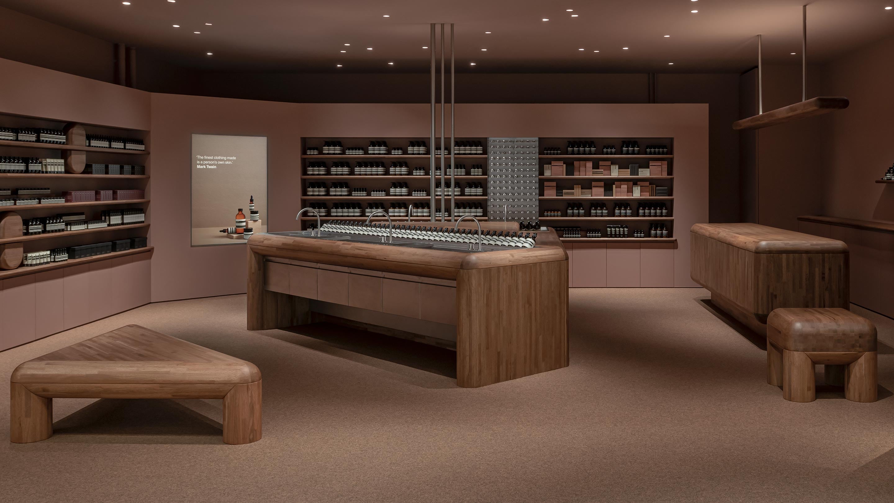 Aesop Nagoya Takashimaya Gate Tower Mall store interior