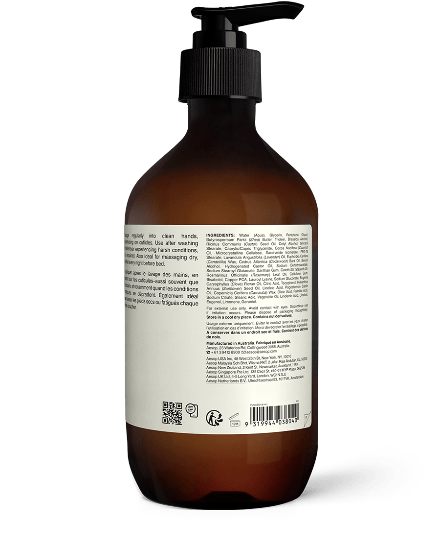 Eleos Aromatique Hand Balm | Aesop Denmark
