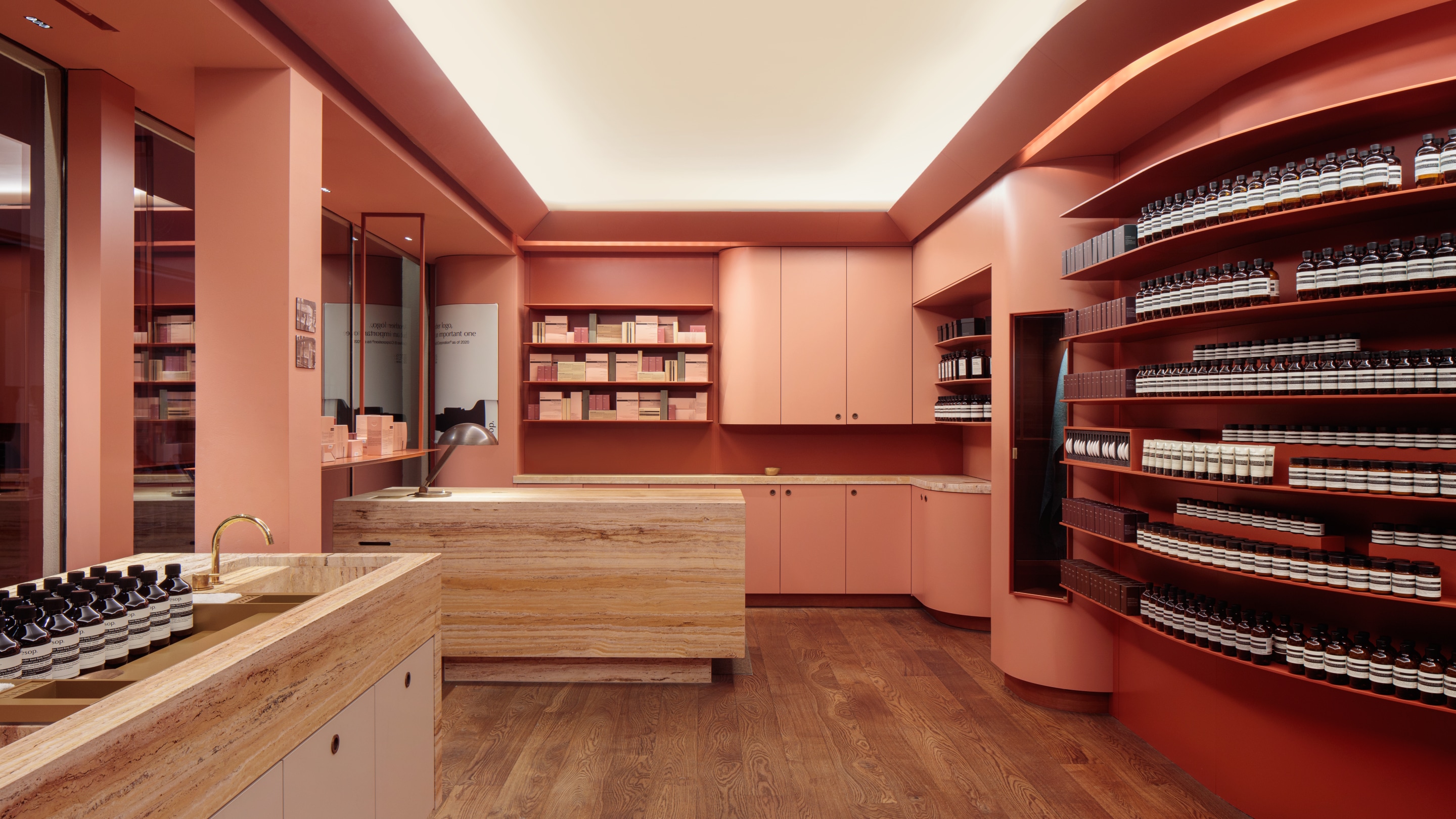Aesop Kirchstrasse store interior.