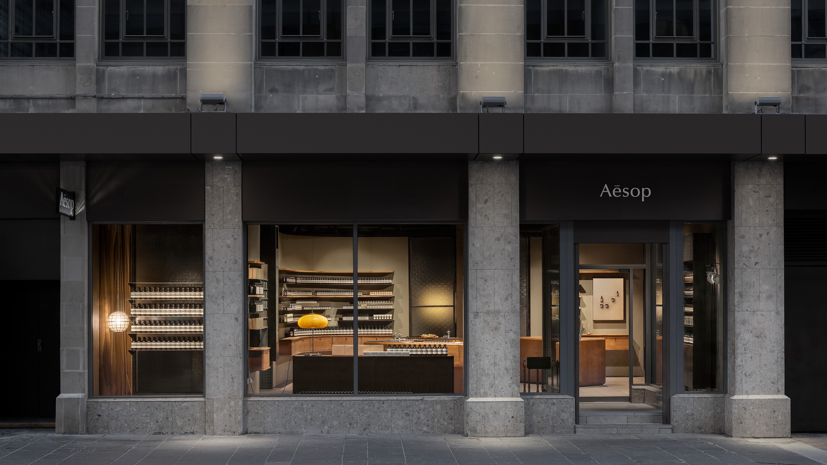 Aesop Glasgow store facade