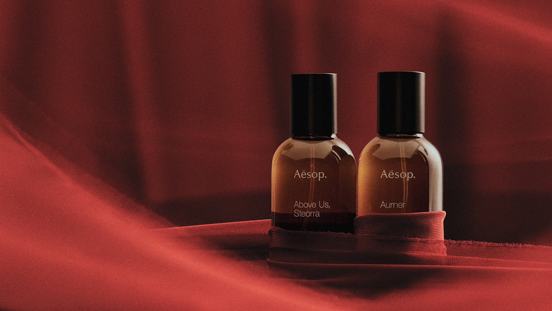 Aesop Fragrances in a Valentine's theme.
