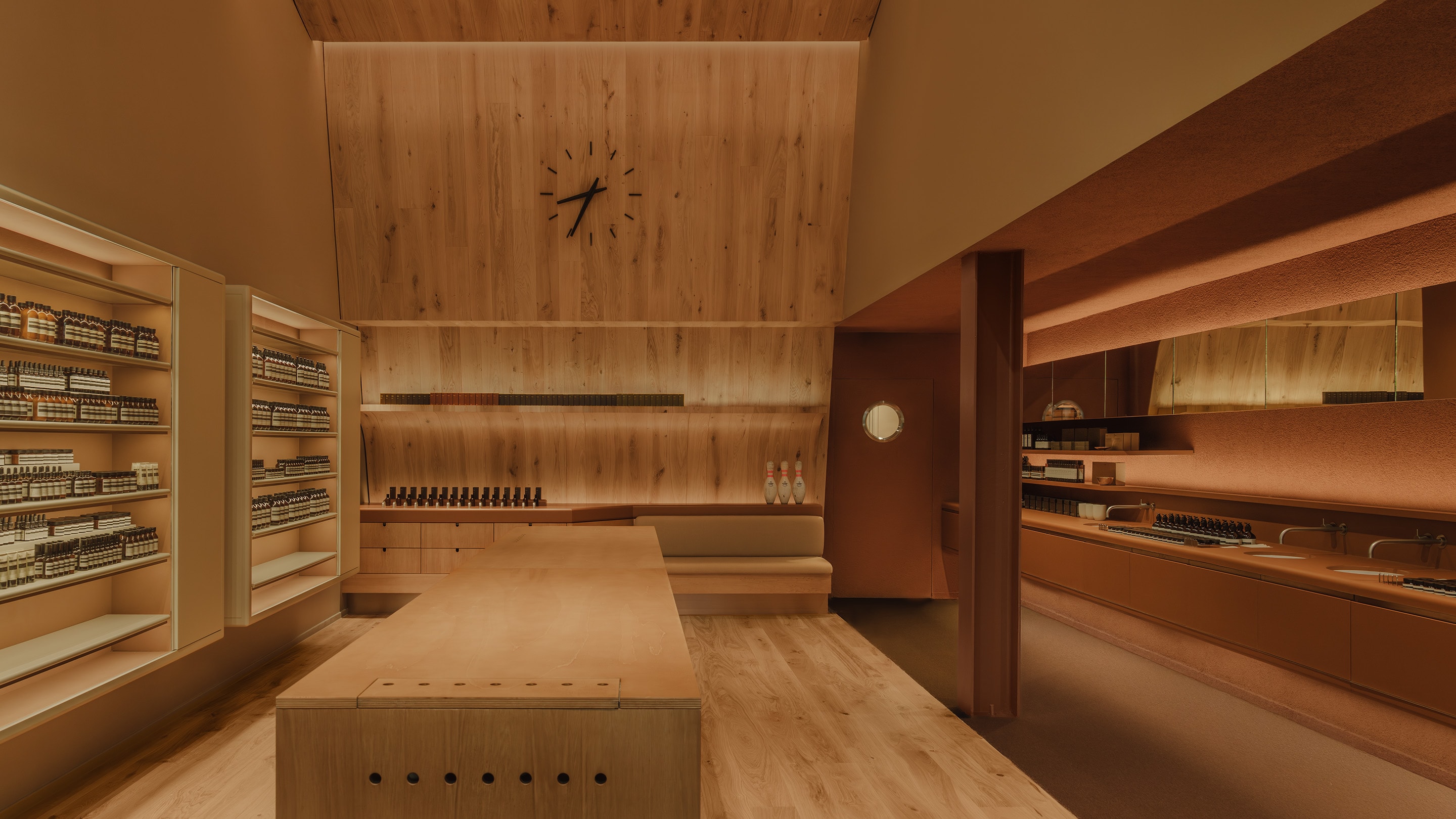 Aesop Bluewater store interior.