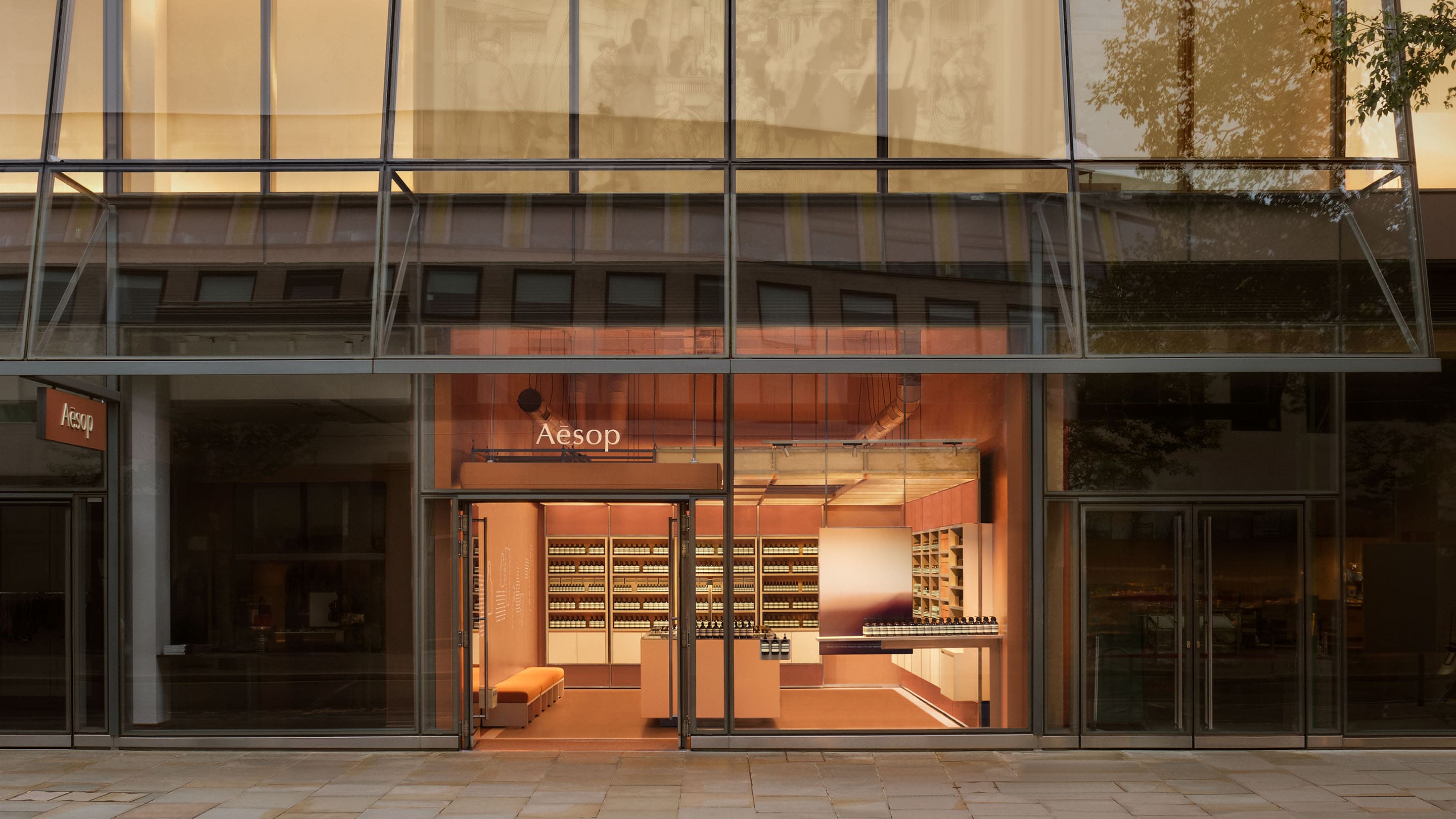 Aesop One New Change store facade.