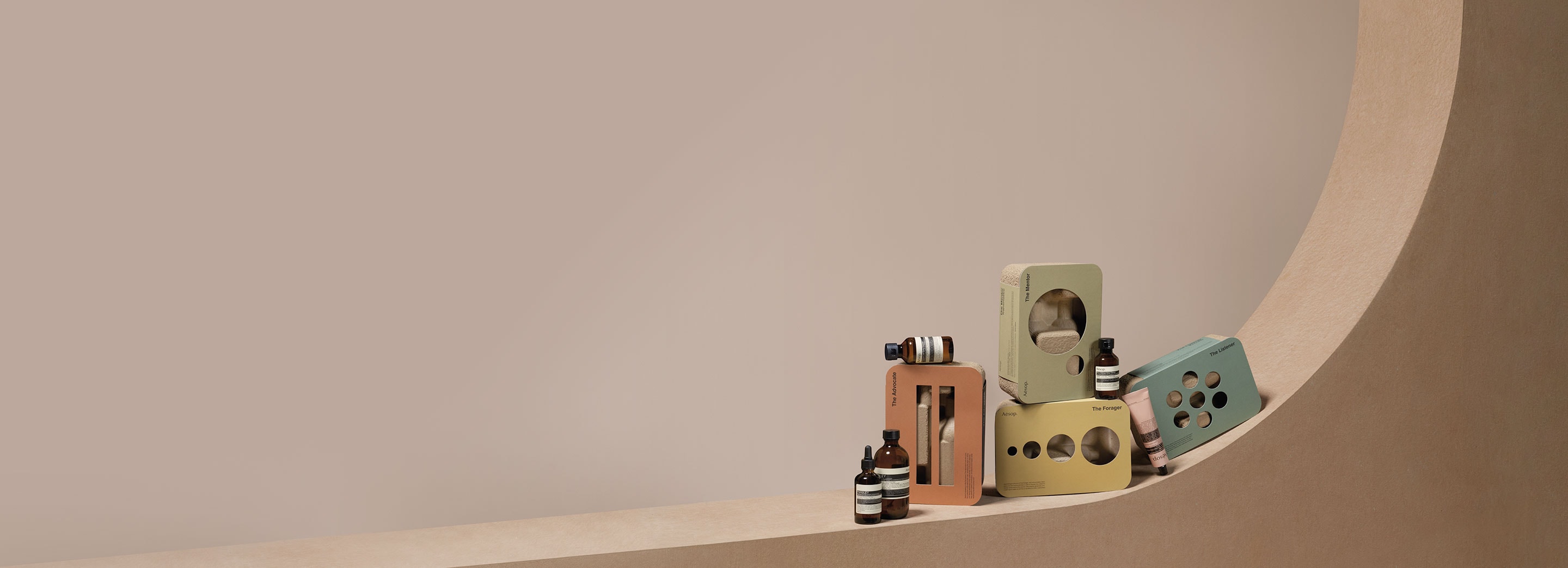 Aesop Gift Kits display