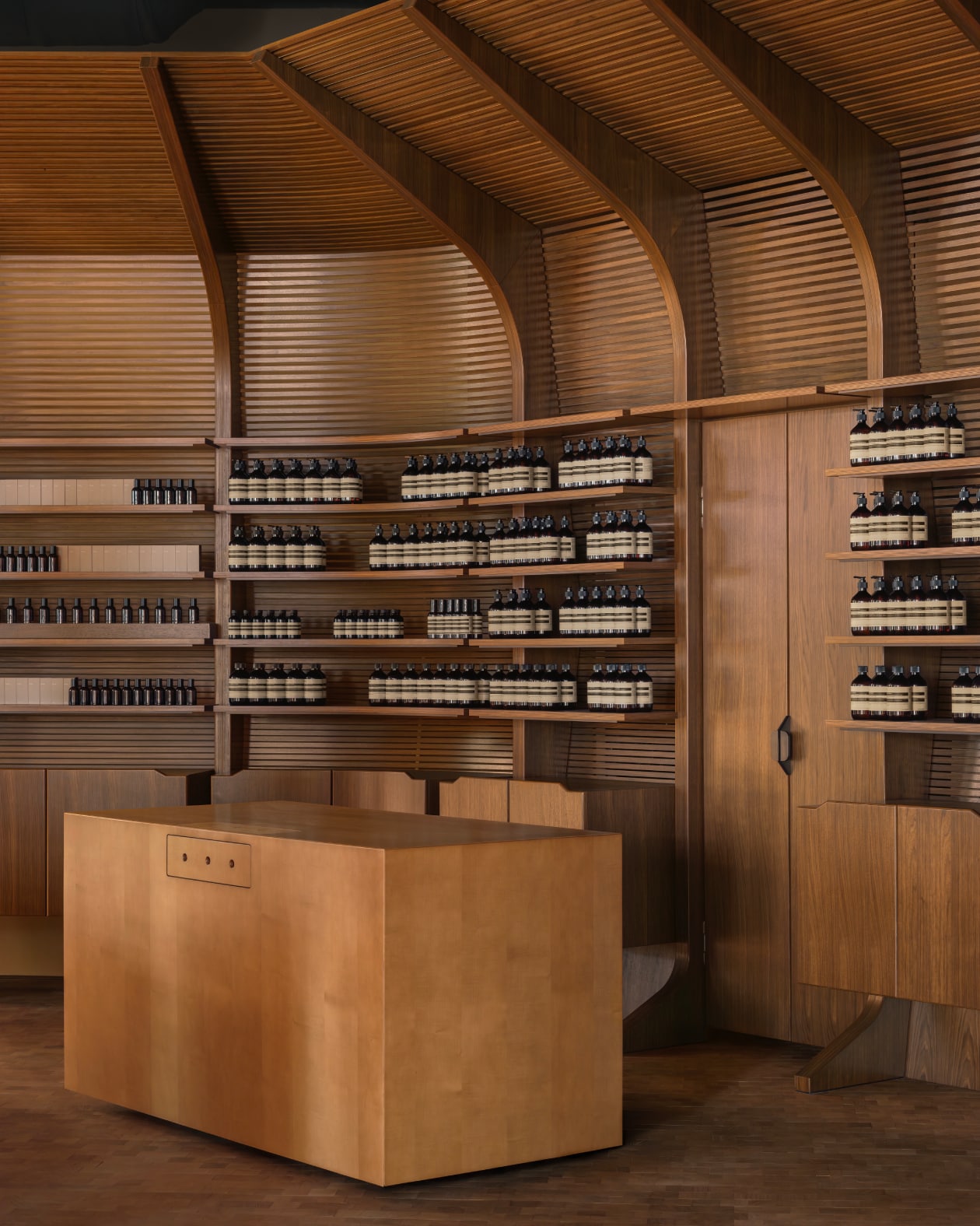 Aesop Überseequartier store.