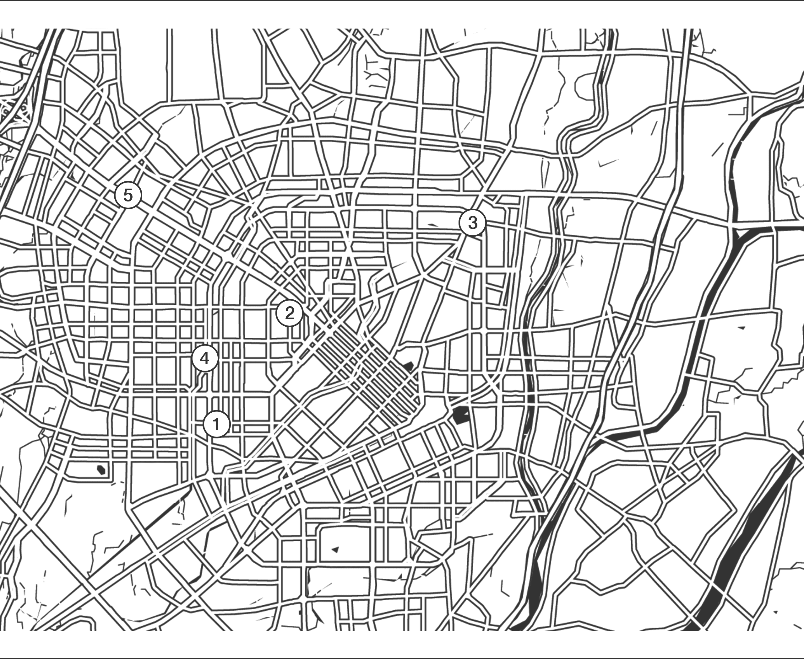 Map of Taichung