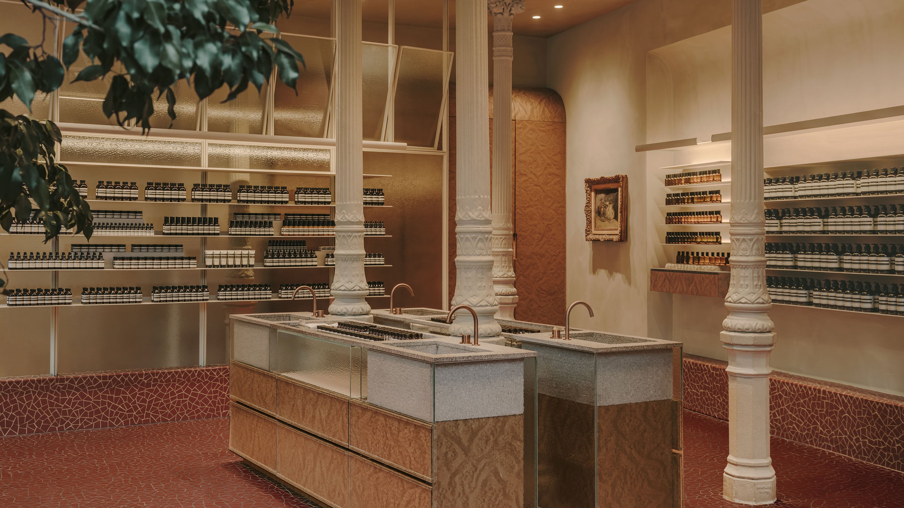 Aesop Fernando VI store interior.