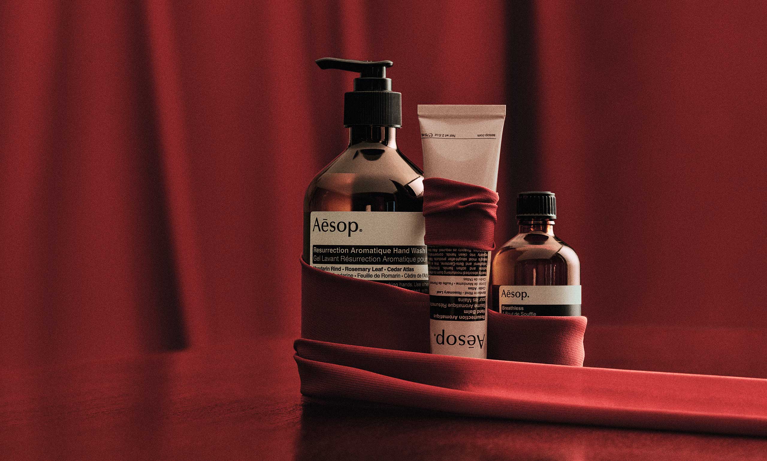 Aesop Hand & Body Products.