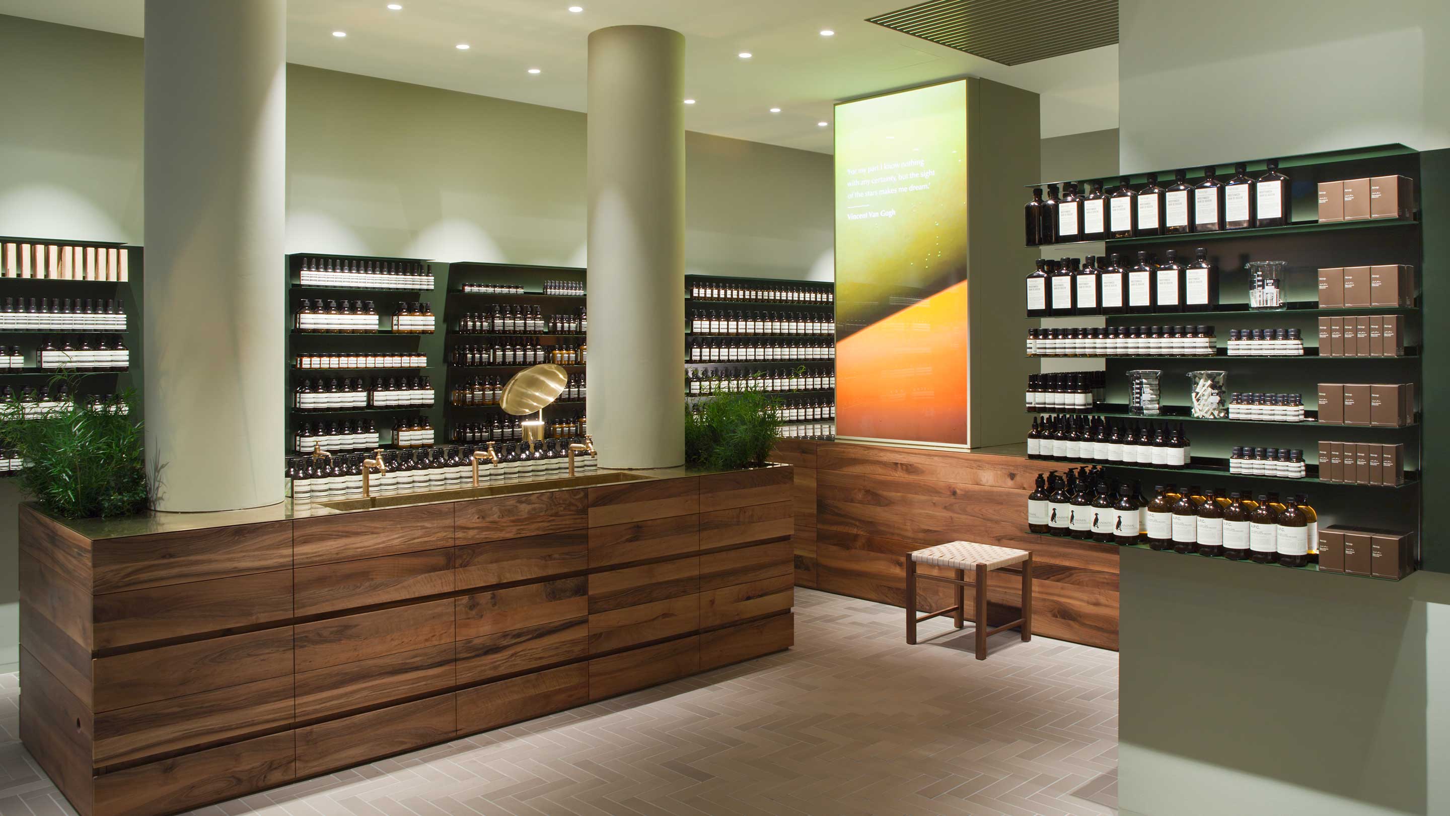 Aesop Kaisersplatz store interior