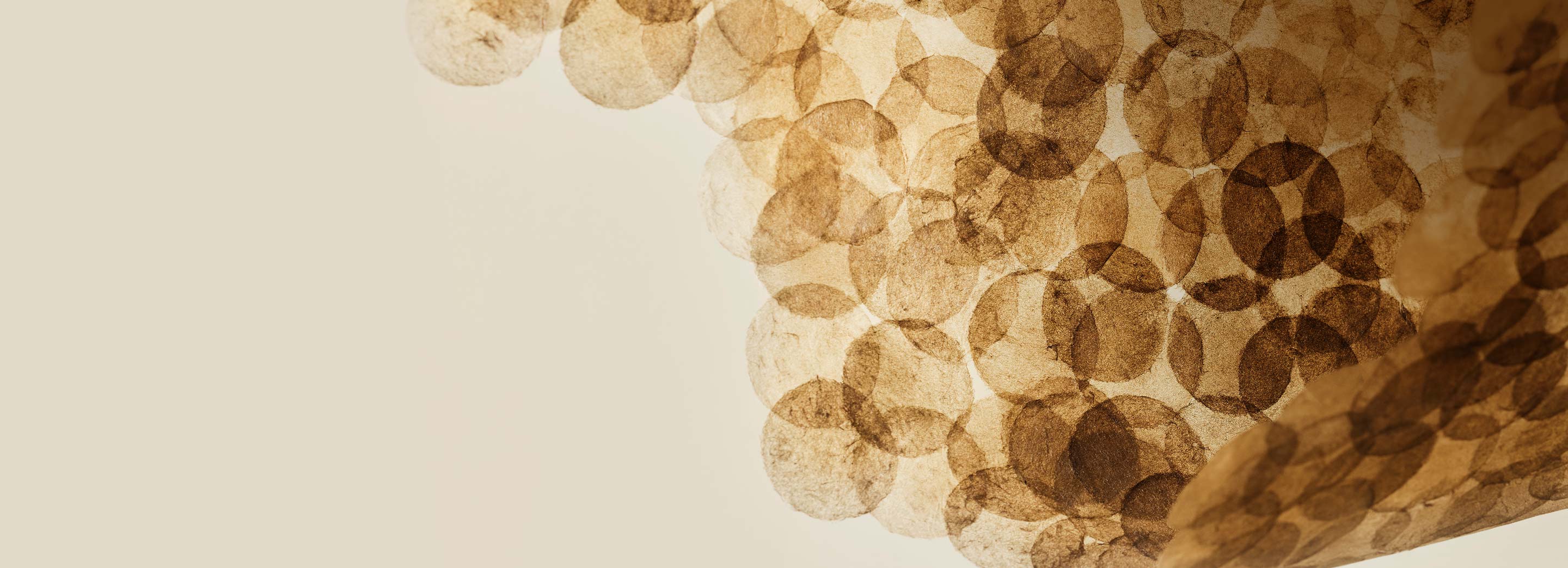 Sculpture created using the traditional Korean paper-making technique of hanji.