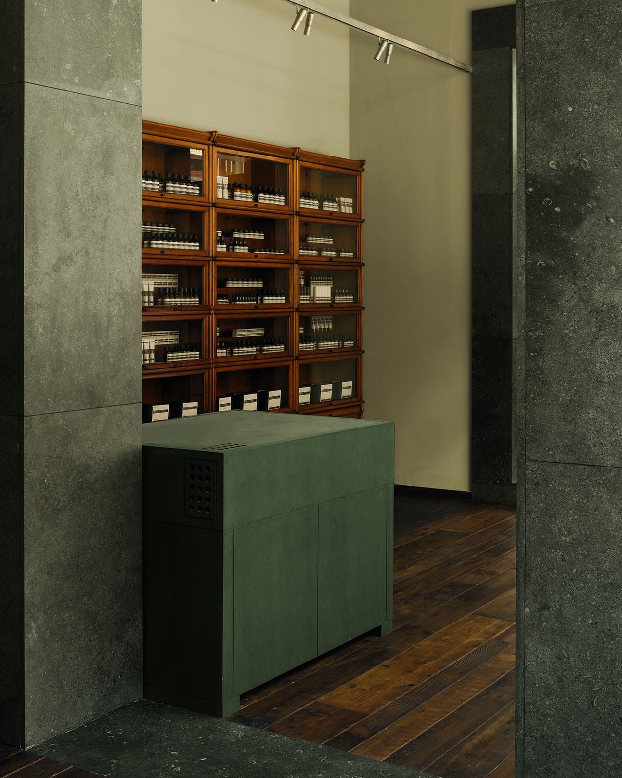 Aesop Leeds store facade.