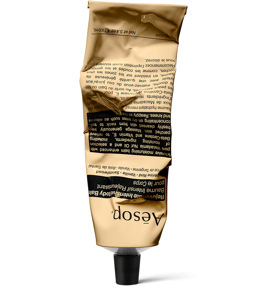 Rejuvenate Intensive Body Balm 100 mL in yellow tube