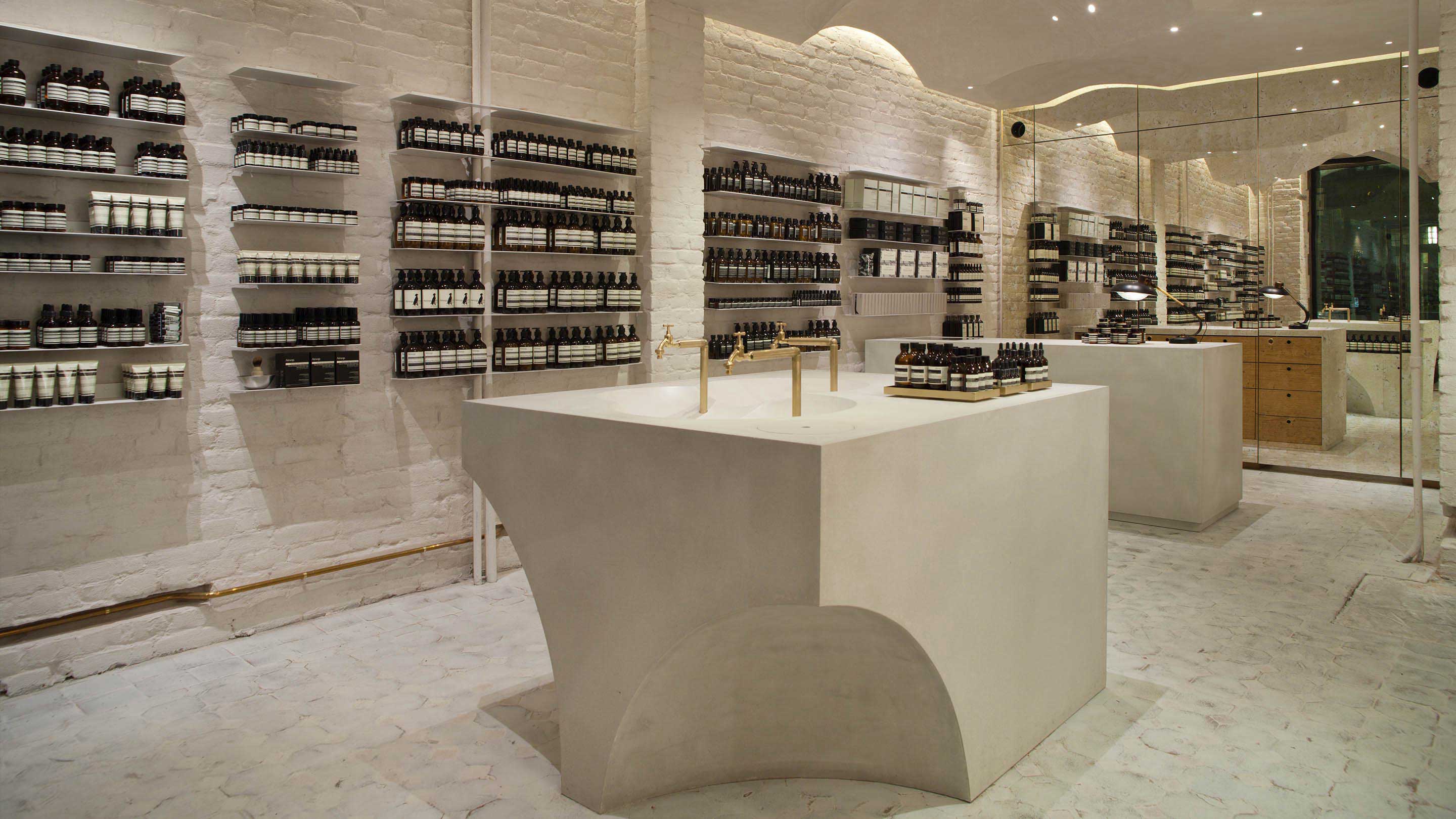 Aesop Prinsens Gate store interior