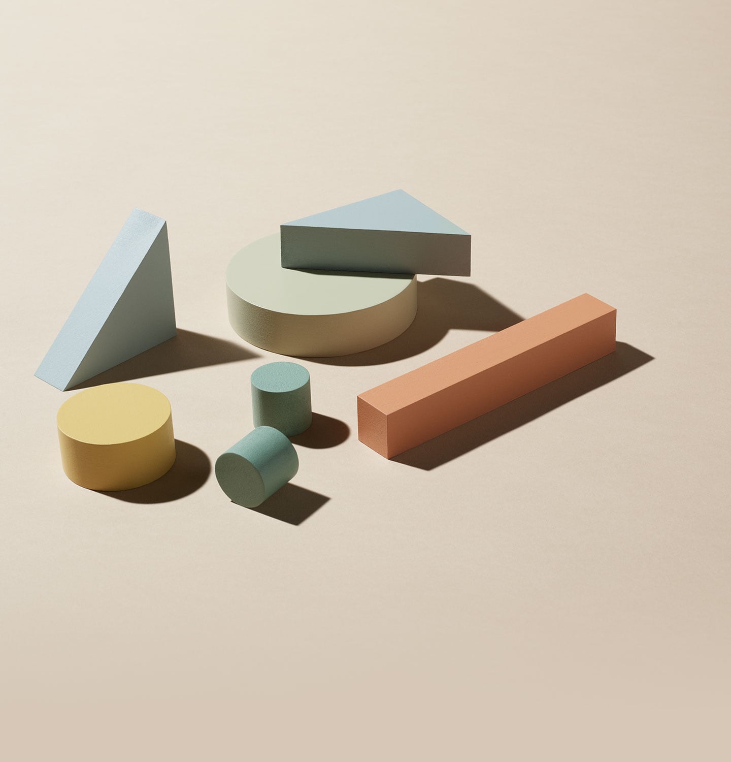 Aesop blocks of multi colour