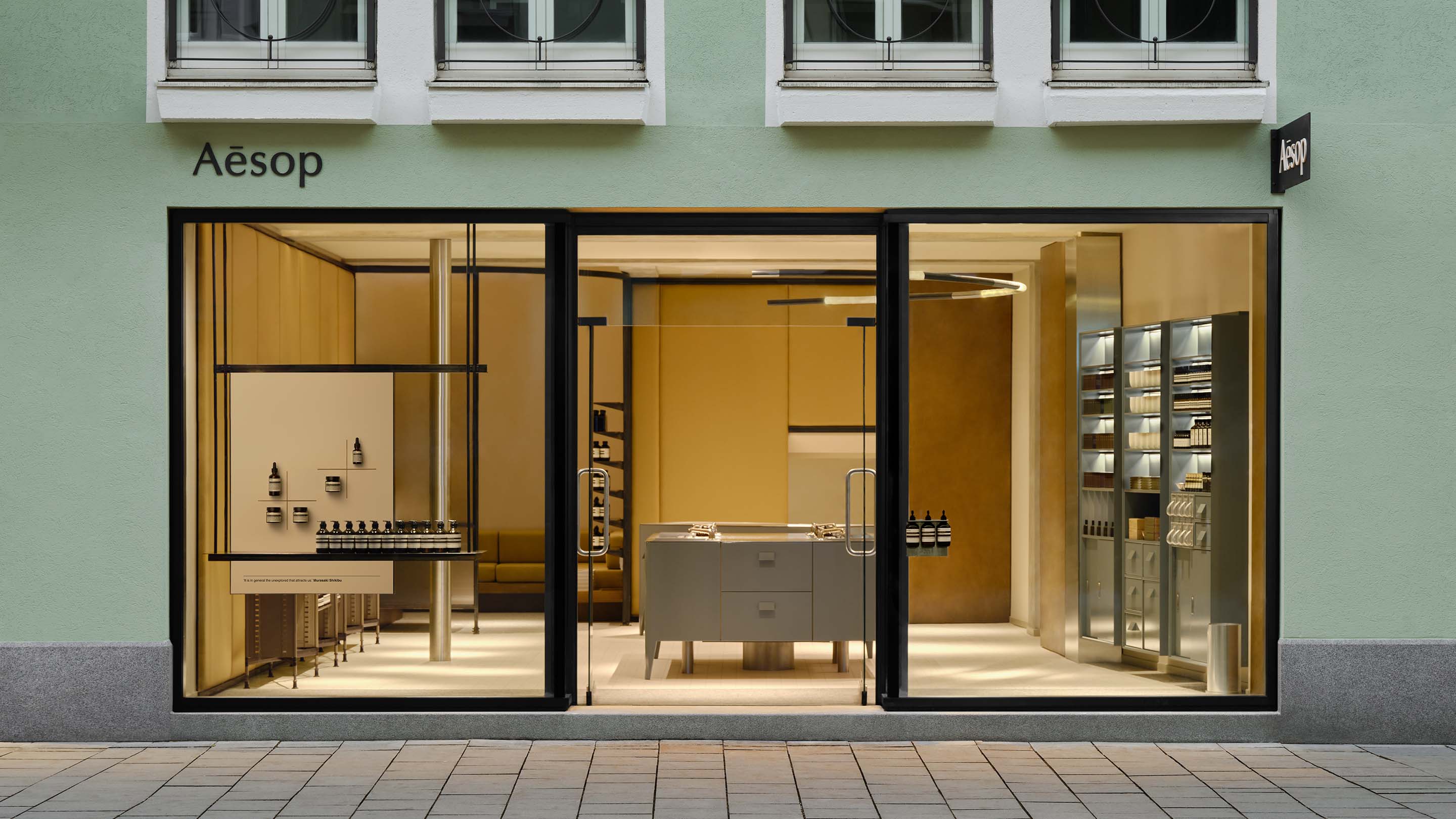 Aesop Sendlingerstrasse store facade.
