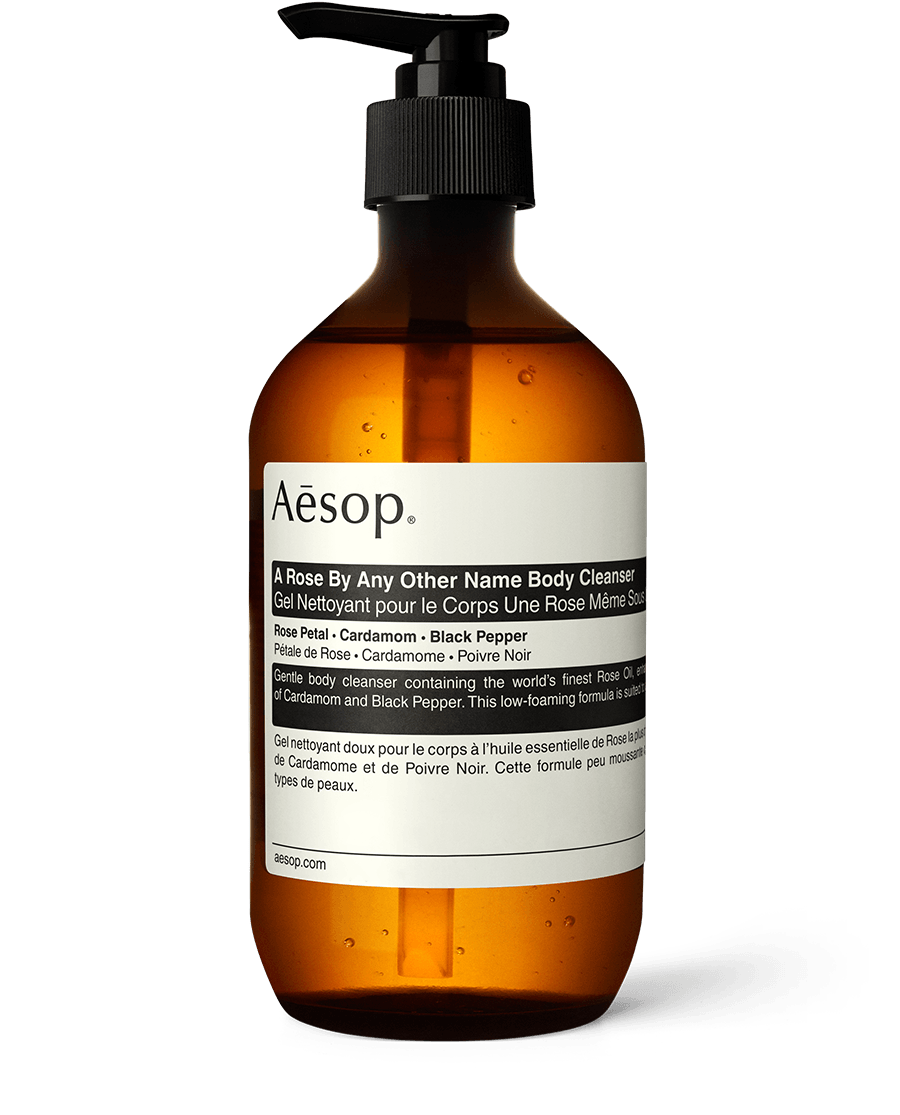 A Rose By Any Other Name Body Cleanser with pump 