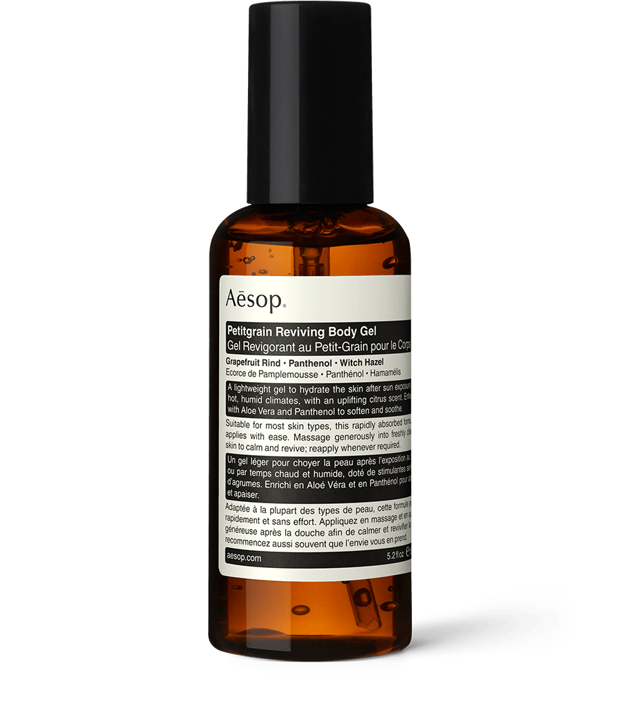 Petitgrain Reviving Body Gel with pump 