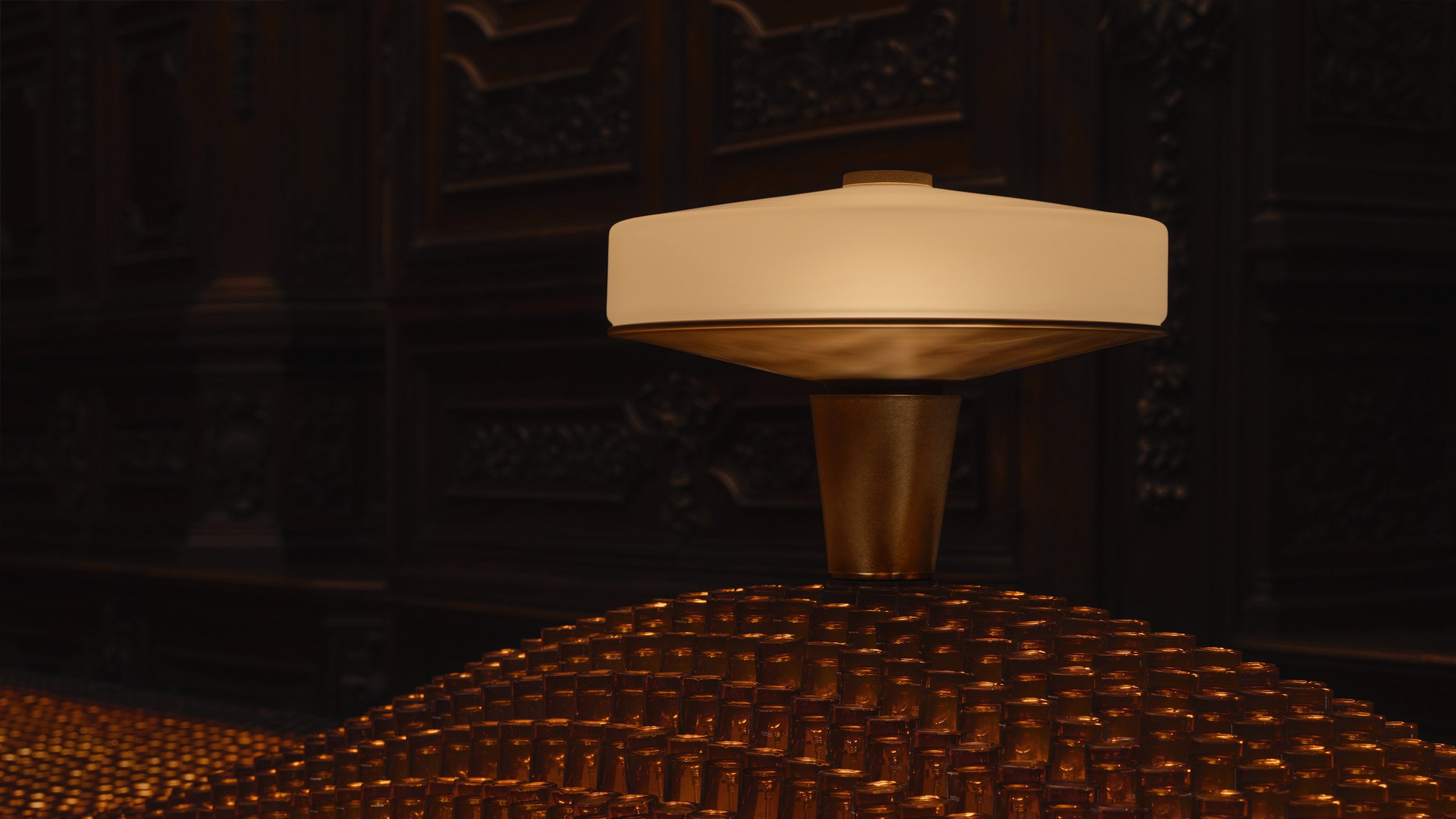 Illuminated lamp